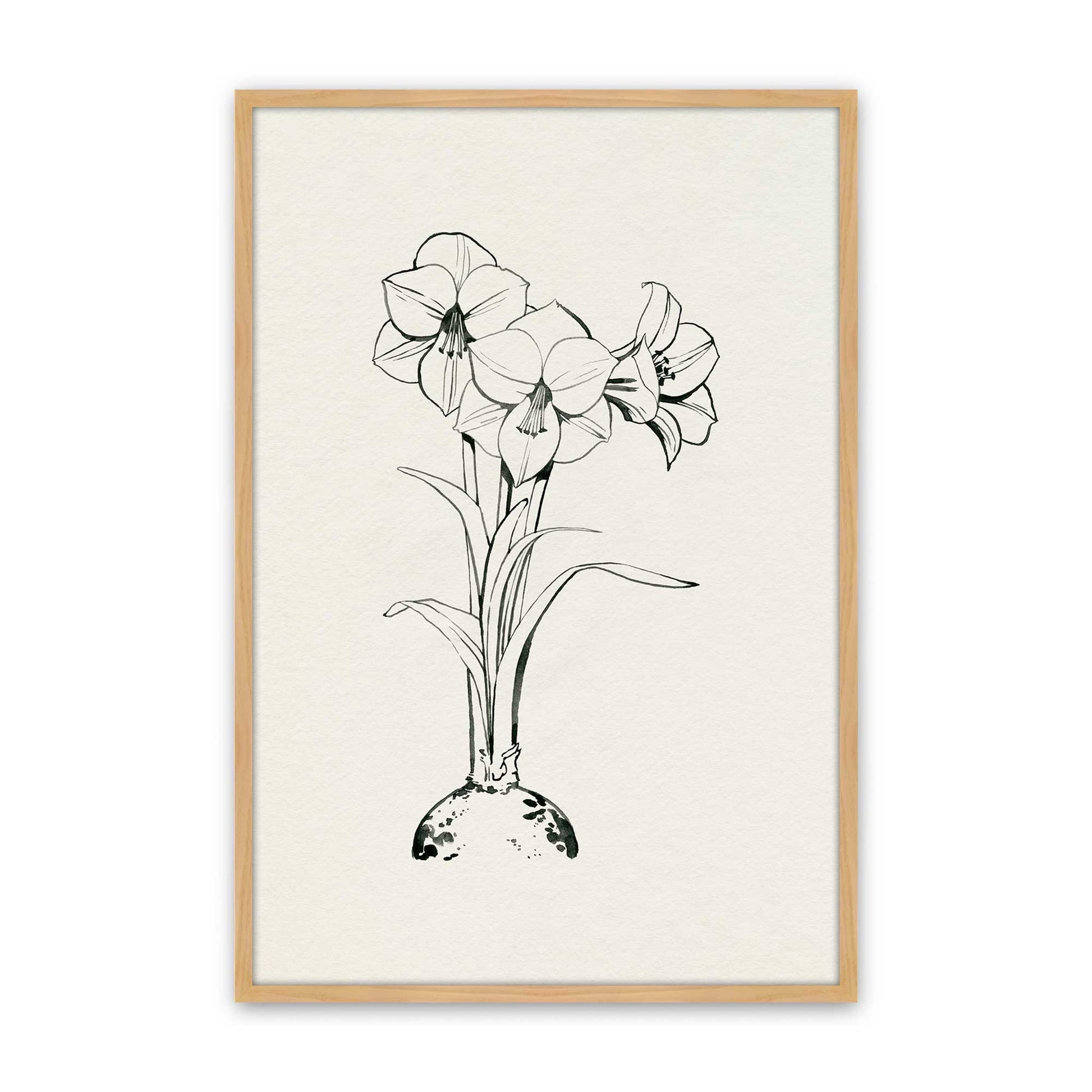 [Color:American Maple], Picture of art in a American Maple frame