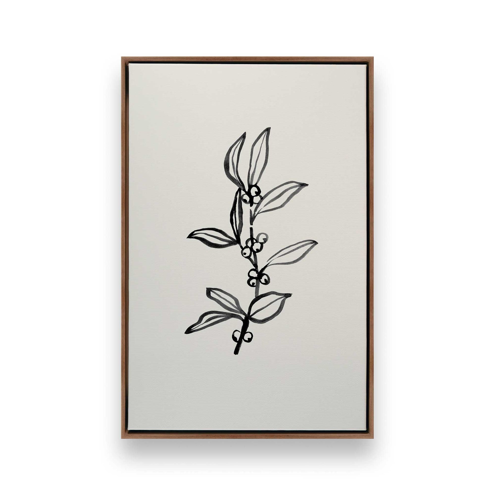 [Color:Walnut], Picture of art in a Walnut frame