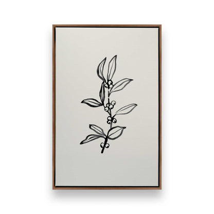 [Color:Walnut], Picture of art in a Walnut frame