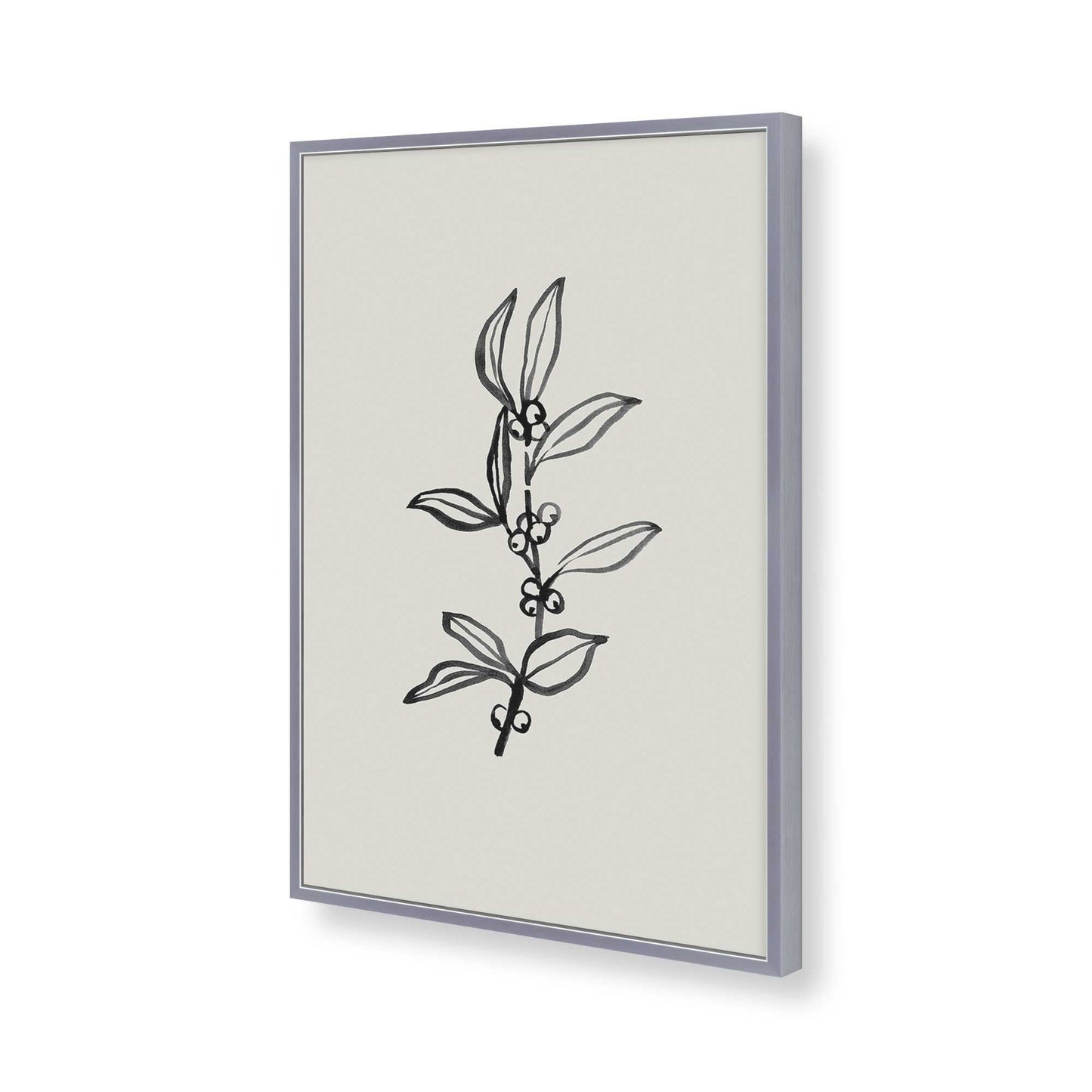 [Color:Polished Chrome], Picture of art in a Polished Chrome frame of the corner