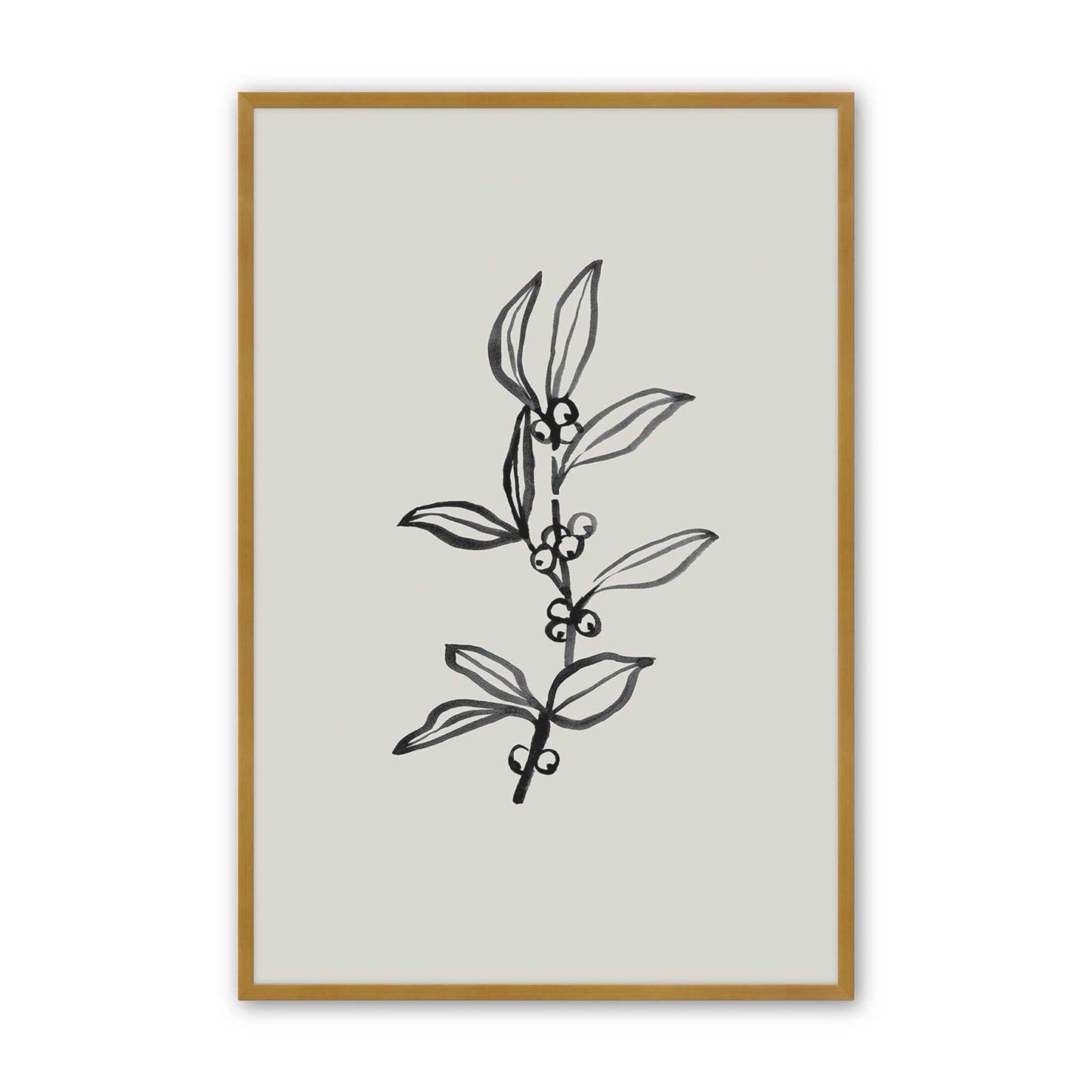 [Color:Polished Gold], Picture of art in a Polished Gold frame