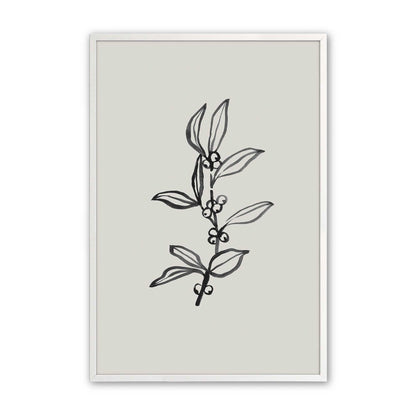 [Color:Opaque White], Picture of art in a Opaque White frame