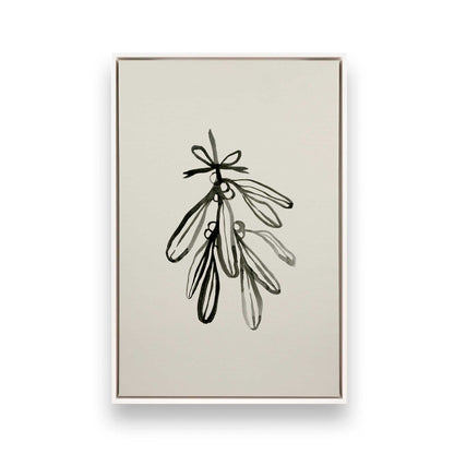 [Color:Opaque White], Picture of art in a White frame