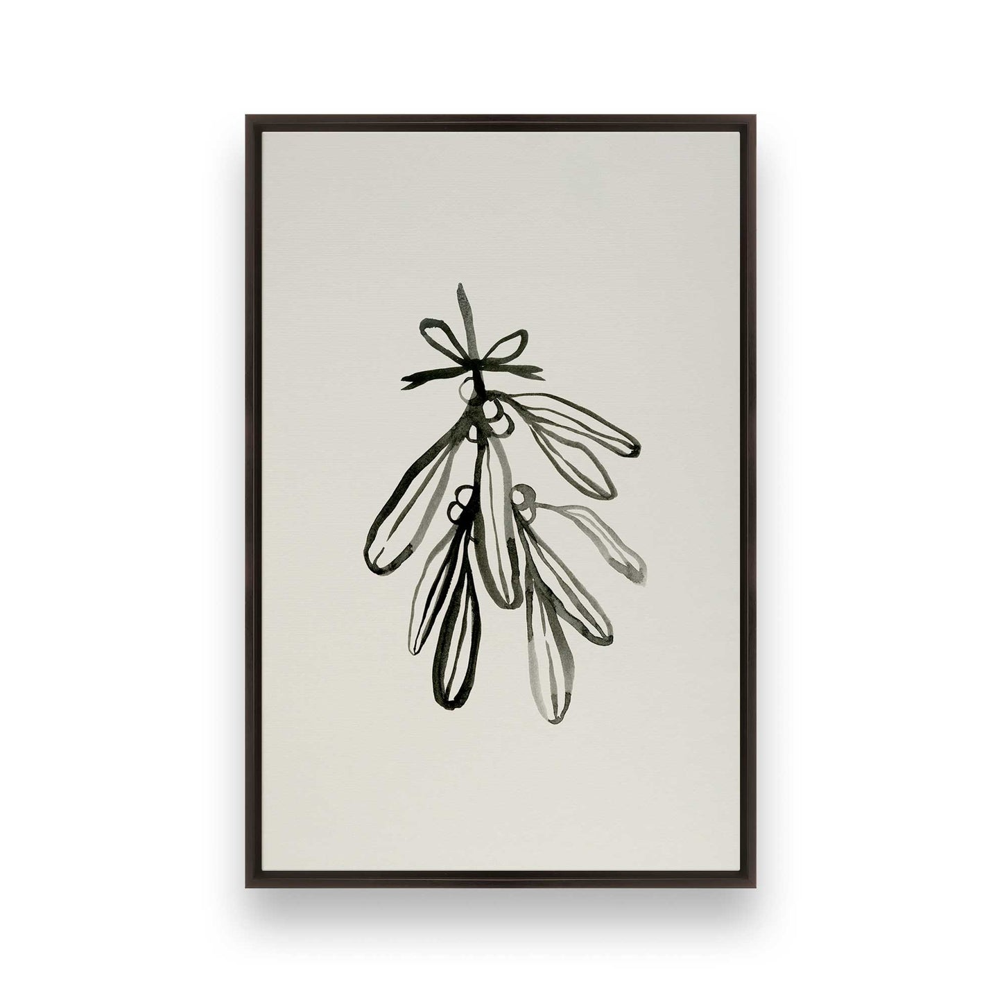 [Color:Espresso], Picture of art in an Espresso frame