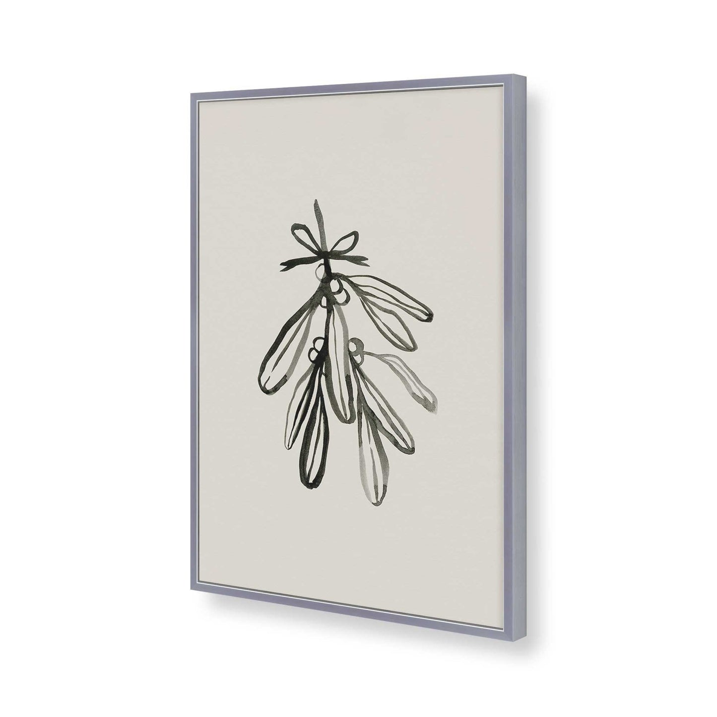 [Color:Polished Chrome], Picture of art in a Polished Chrome frame of the corner