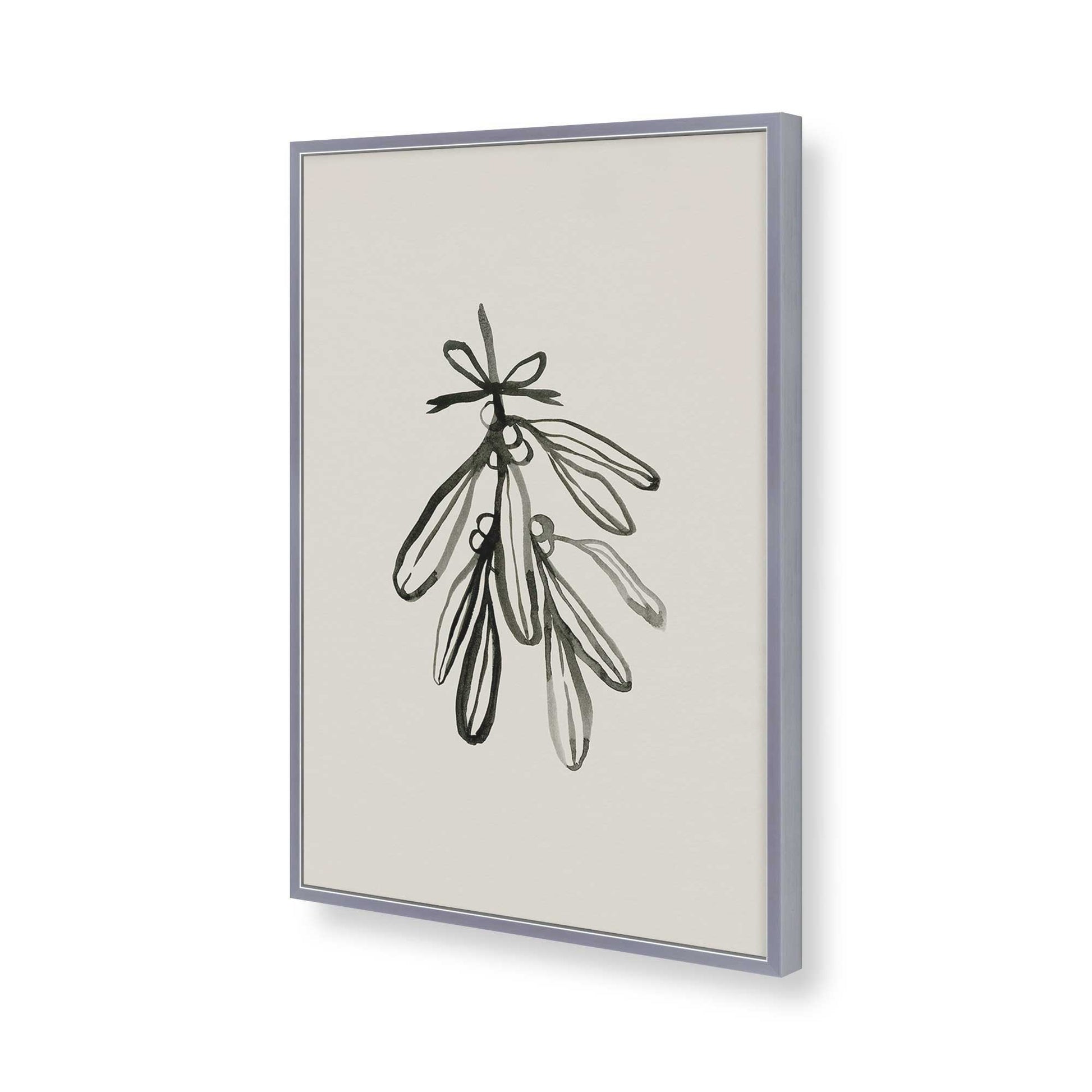 [Color:Polished Chrome], Picture of art in a Polished Chrome frame of the corner