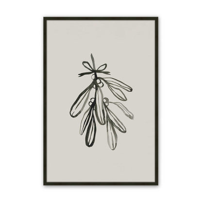 [Color:Satin Black], Picture of art in a Satin Black frame