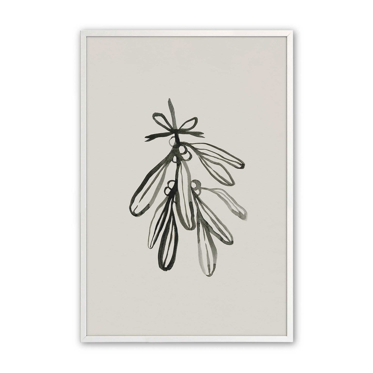 [Color:Opaque White], Picture of art in a Opaque White frame