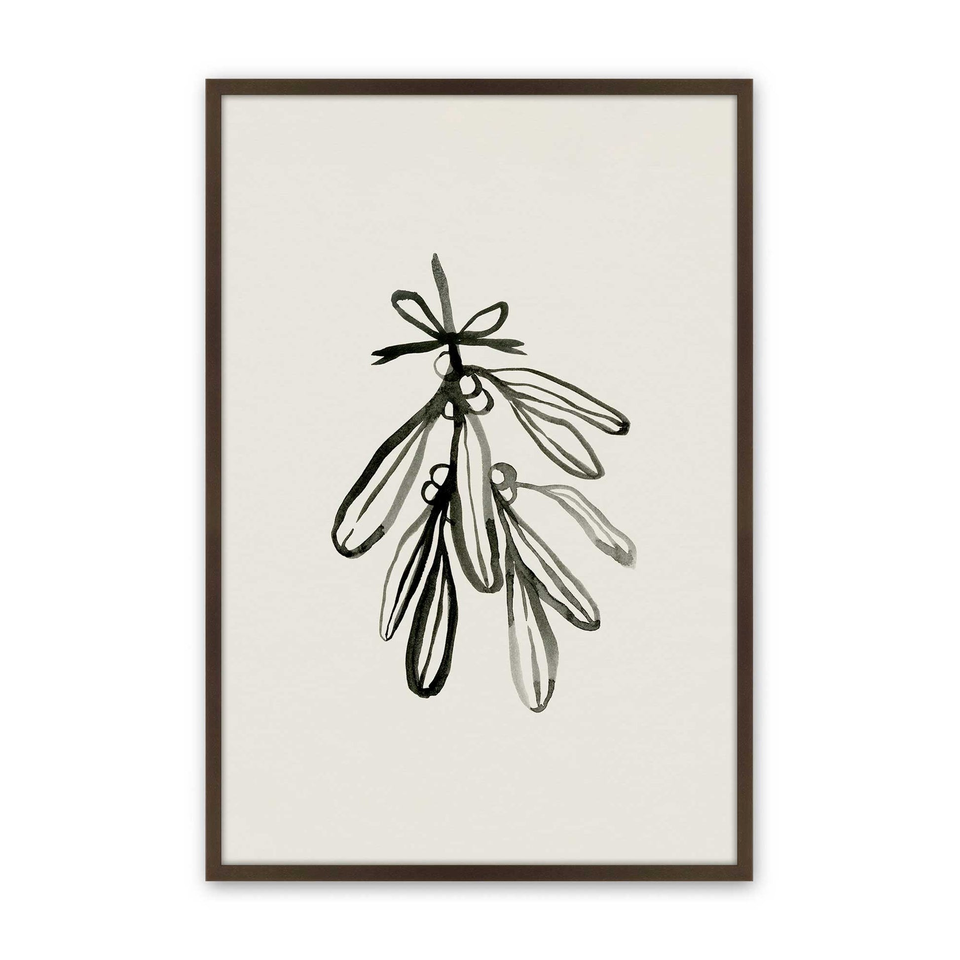 [Color:Brown], Picture of art in a Brown frame