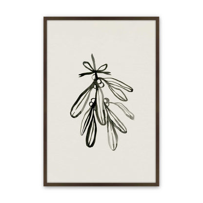 [Color:Brown], Picture of art in a Brown frame