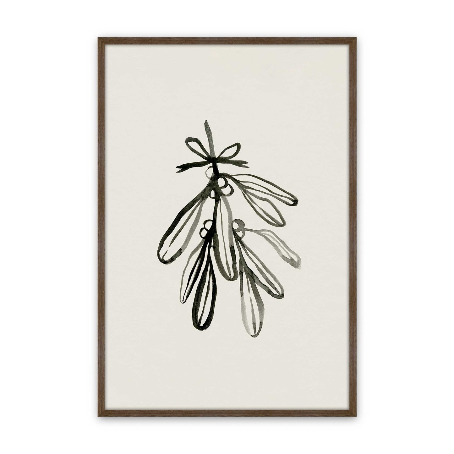 [Color:Walnut], Picture of art in a Walnut frame