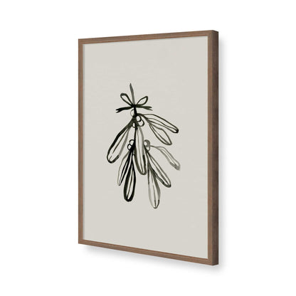 [Color:Walnut], Picture of art in a Walnut frame of the corner