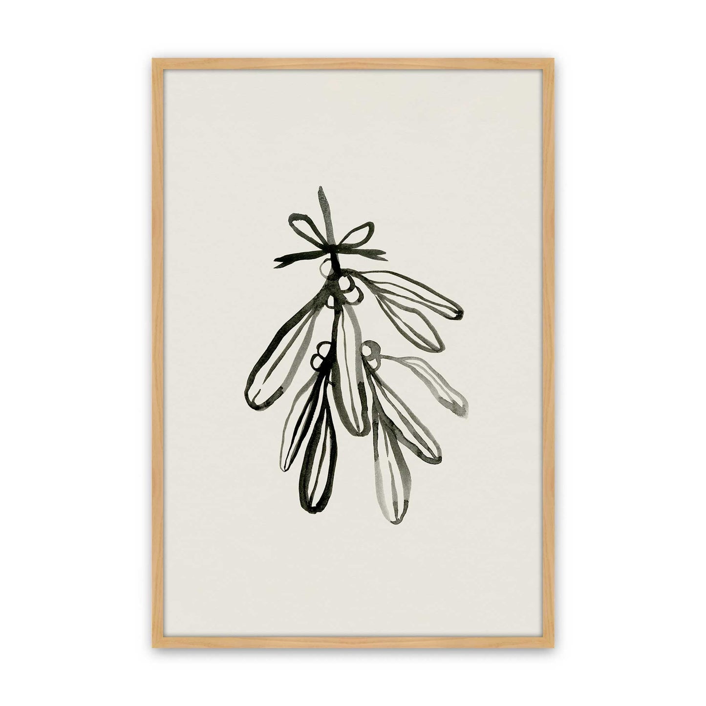 [Color:American Maple], Picture of art in a American Maple frame