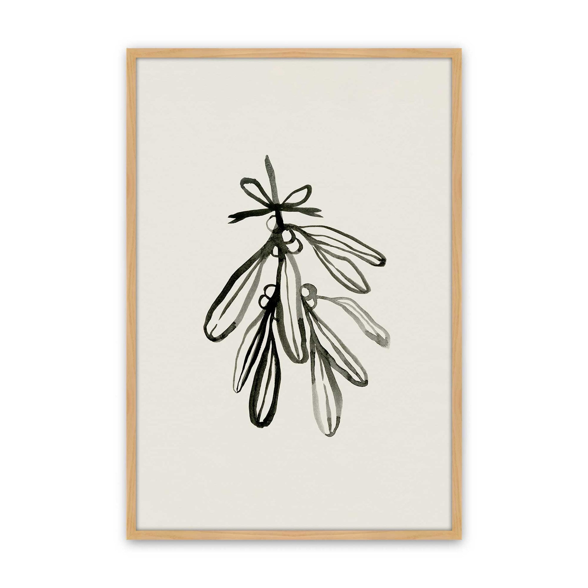 [Color:American Maple], Picture of art in a American Maple frame