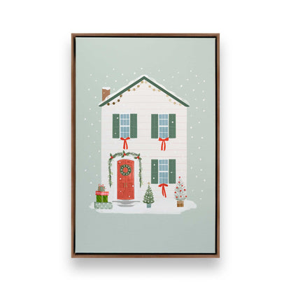 [Color:Walnut], Picture of art in a Walnut frame