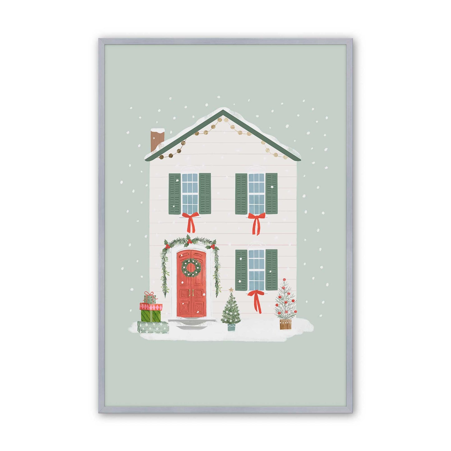 [Color:Polished Chrome], Picture of art in a Polished Chrome frame