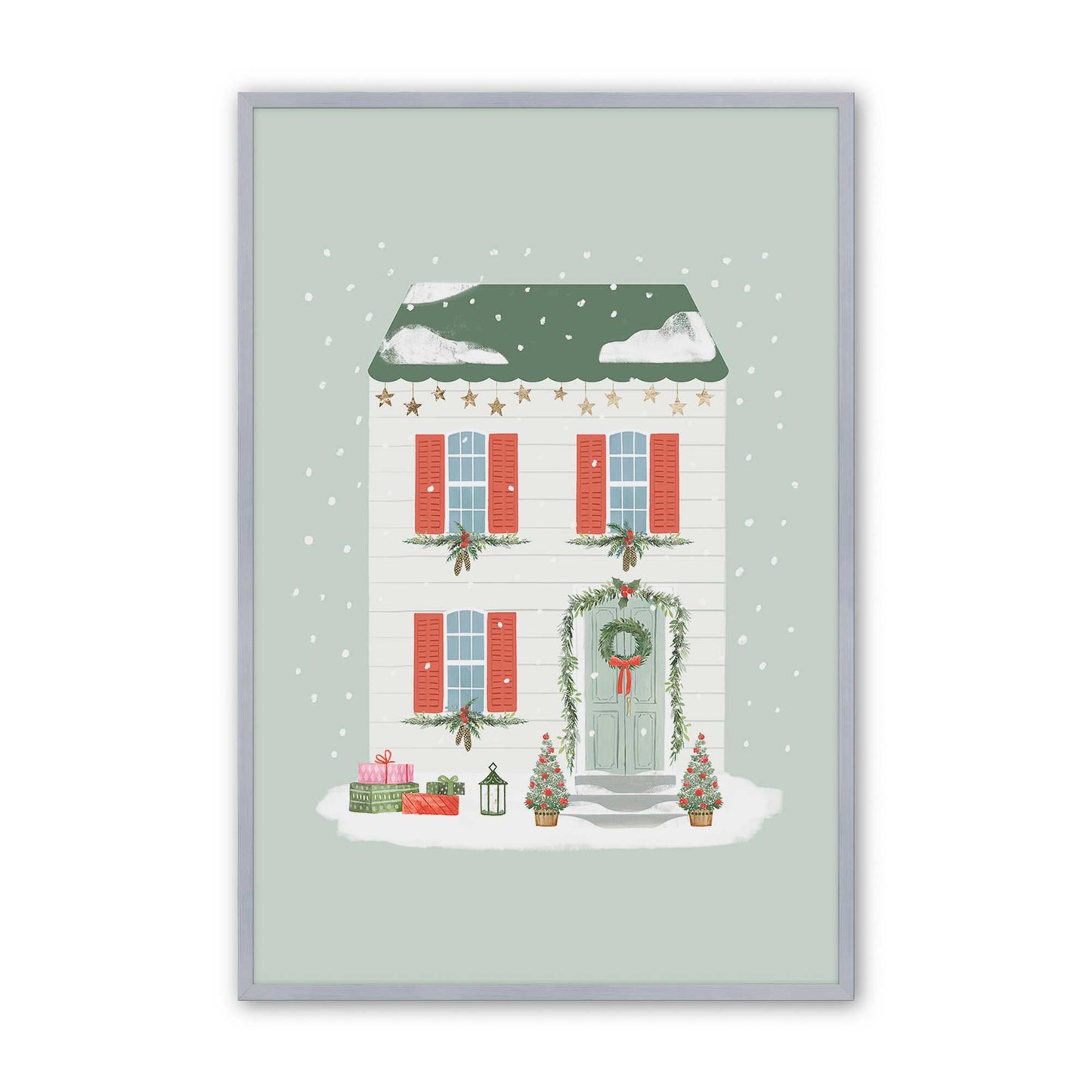 [Color:Polished Chrome], Picture of art in a Polished Chrome frame