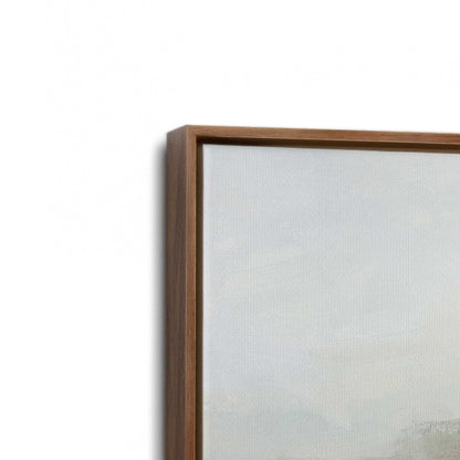[Color:Walnut], Picture of art in a Walnut frame at an angle