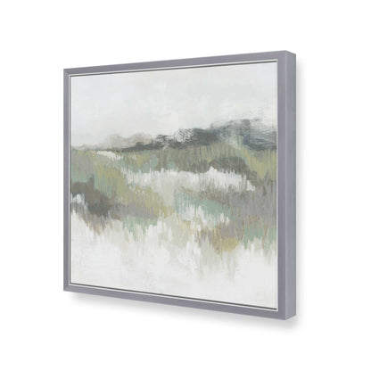 [Color:Polished Chrome], Picture of art in a Polished Chrome frame of the corner