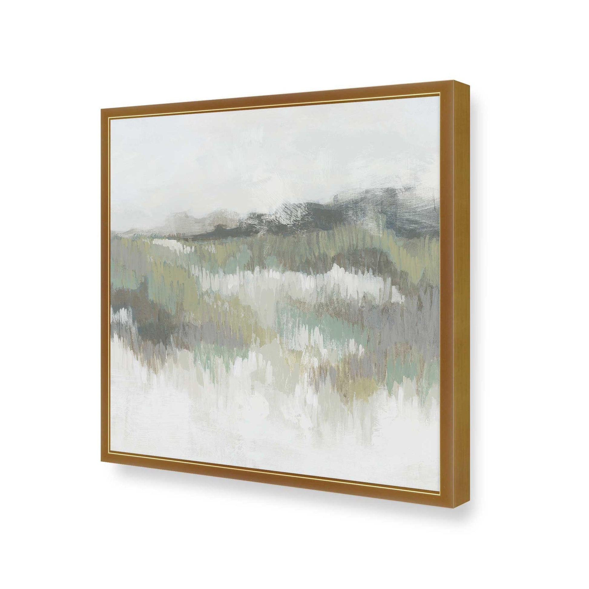 [Color:Polished Gold], Picture of art in a Polished Gold frame of the corner