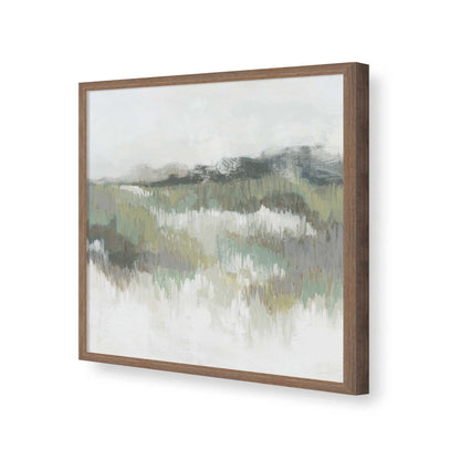 [Color:Walnut], Picture of art in a Walnut frame of the corner