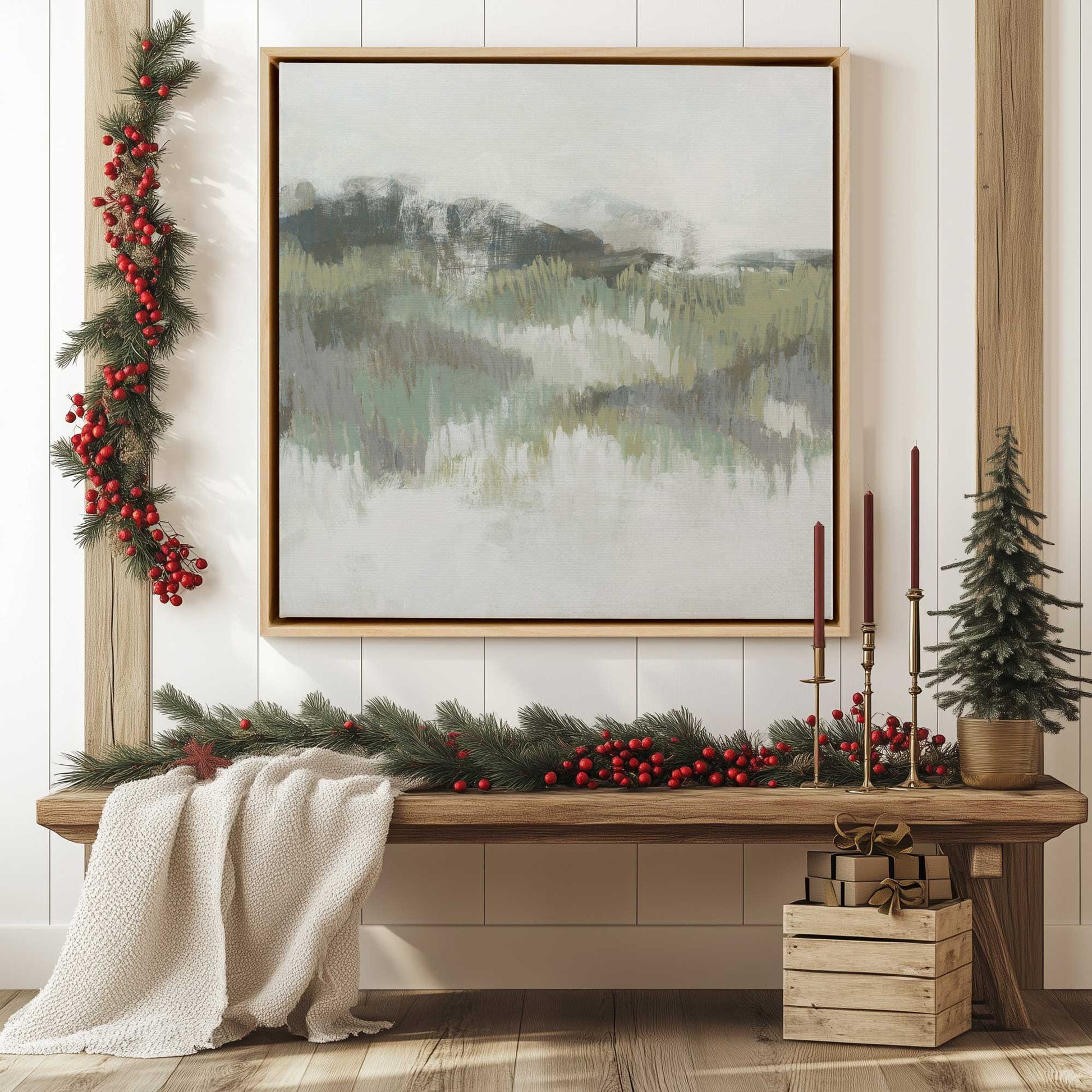 Picture of art in a room