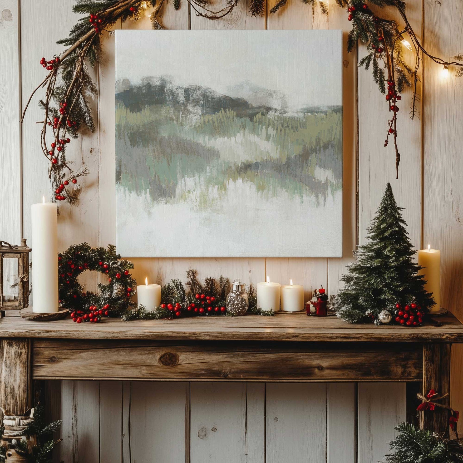 Picture of art in a room