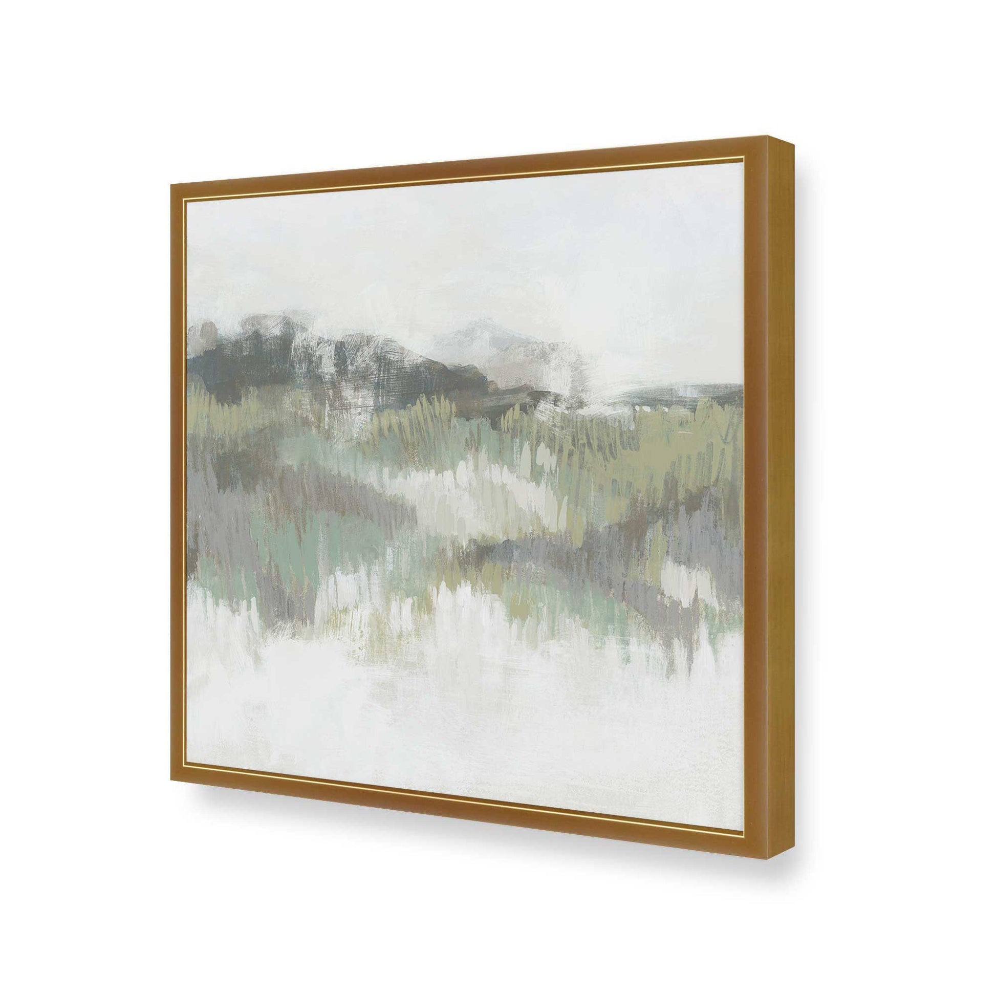 [Color:Polished Gold], Picture of art in a Polished Gold frame of the corner