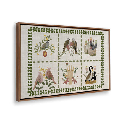 [Color:Walnut], Picture of the corner of the art