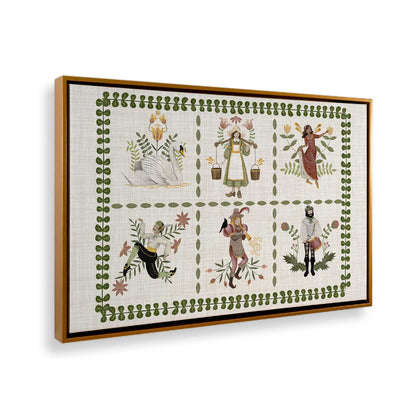 [Color:Polished Gold], Picture of the corner of the art