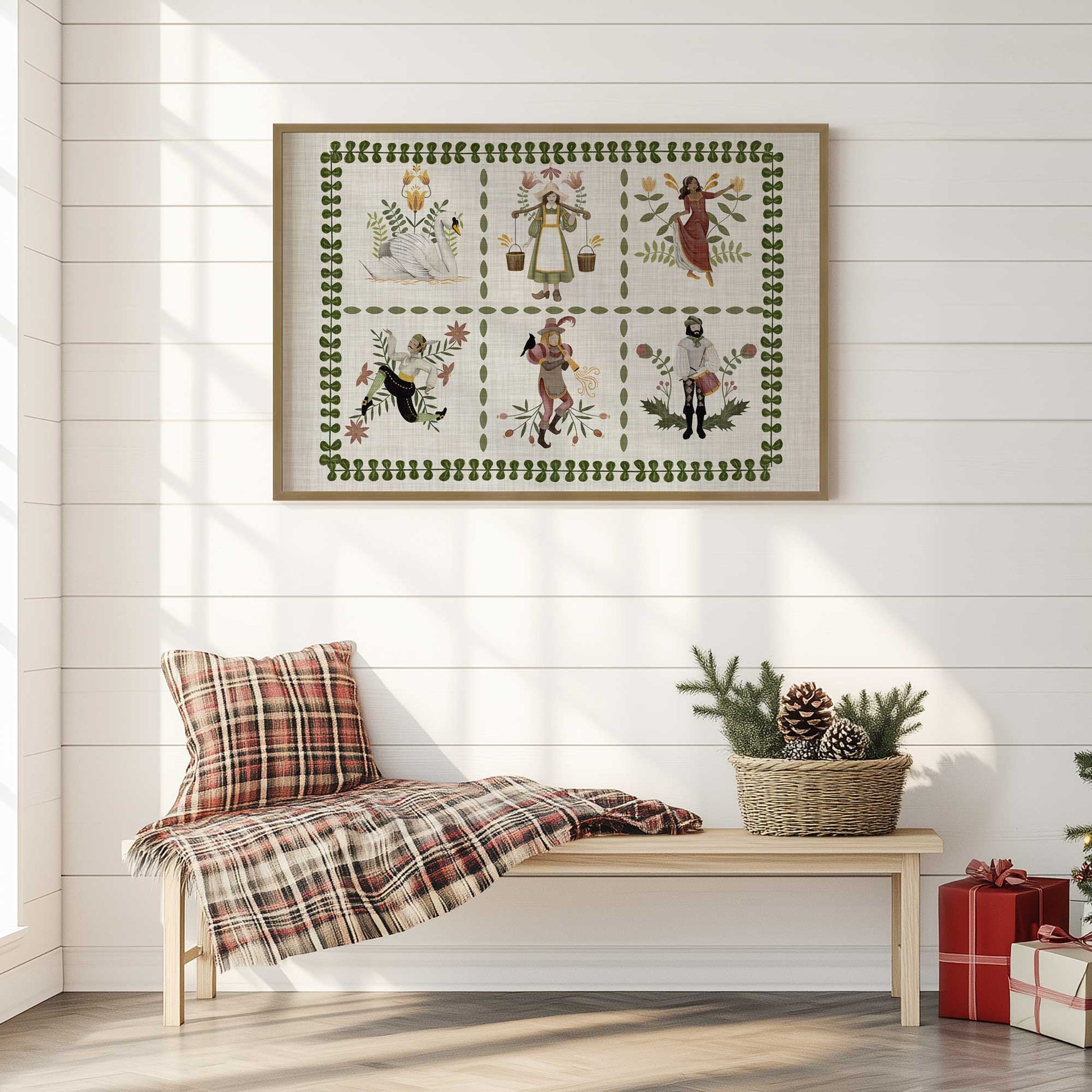 Picture of art in a room