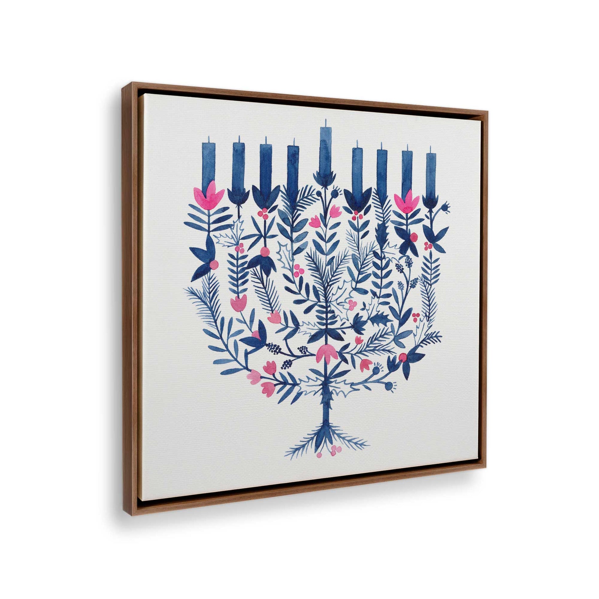 [Color:Walnut], Picture of the corner of the art