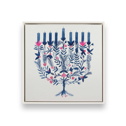 [Color:Opaque White], Picture of art in a White frame