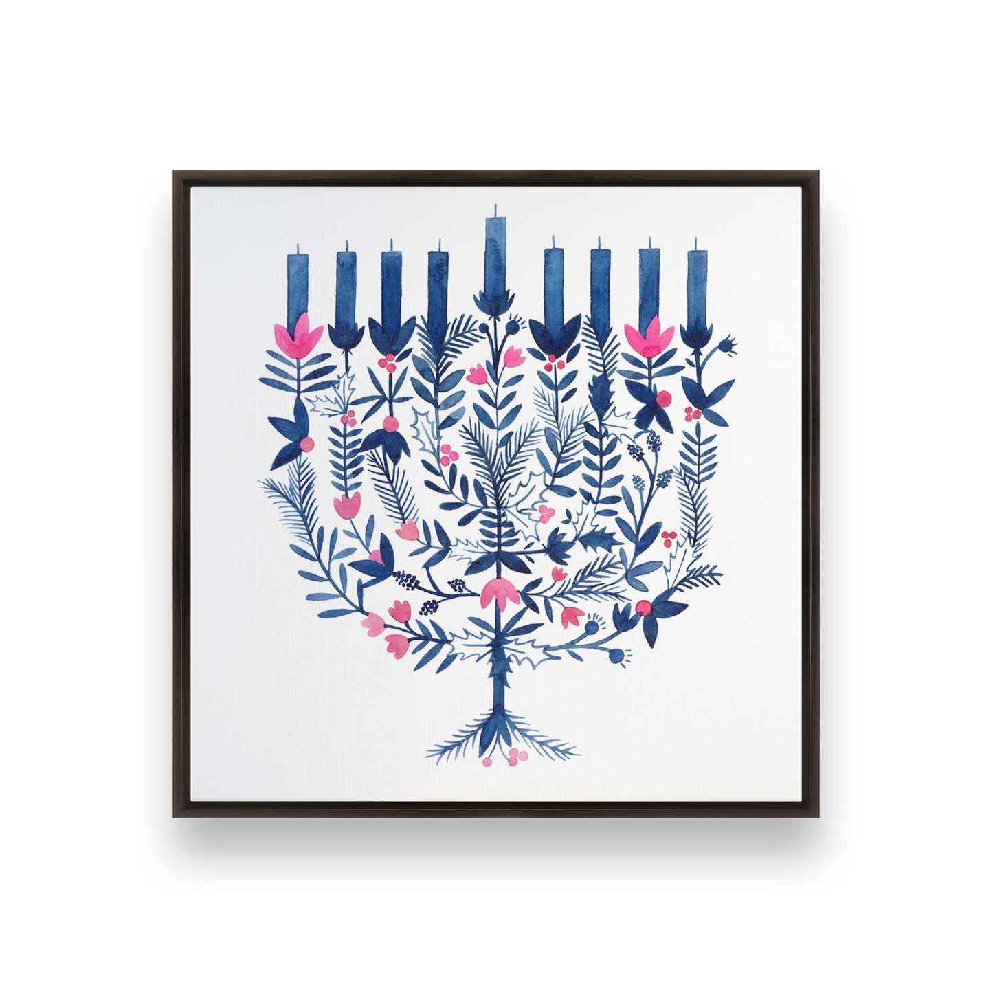 [Color:Espresso], Picture of art in a Espresso frame