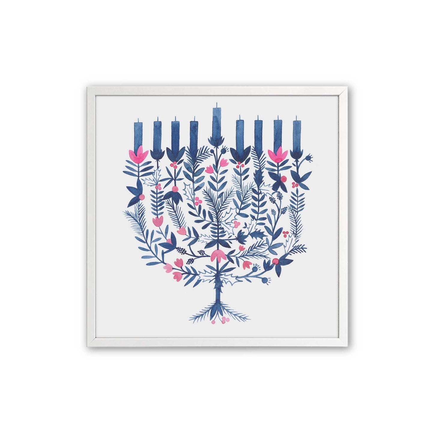 [Color:Opaque White], Picture of art in a Opaque White frame