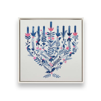 [Color:Opaque White], Picture of art in a White frame