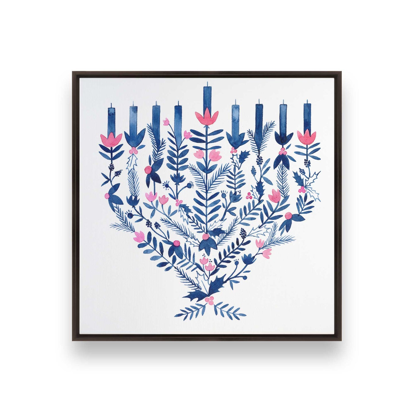 [Color:Espresso], Picture of art in a Espresso frame