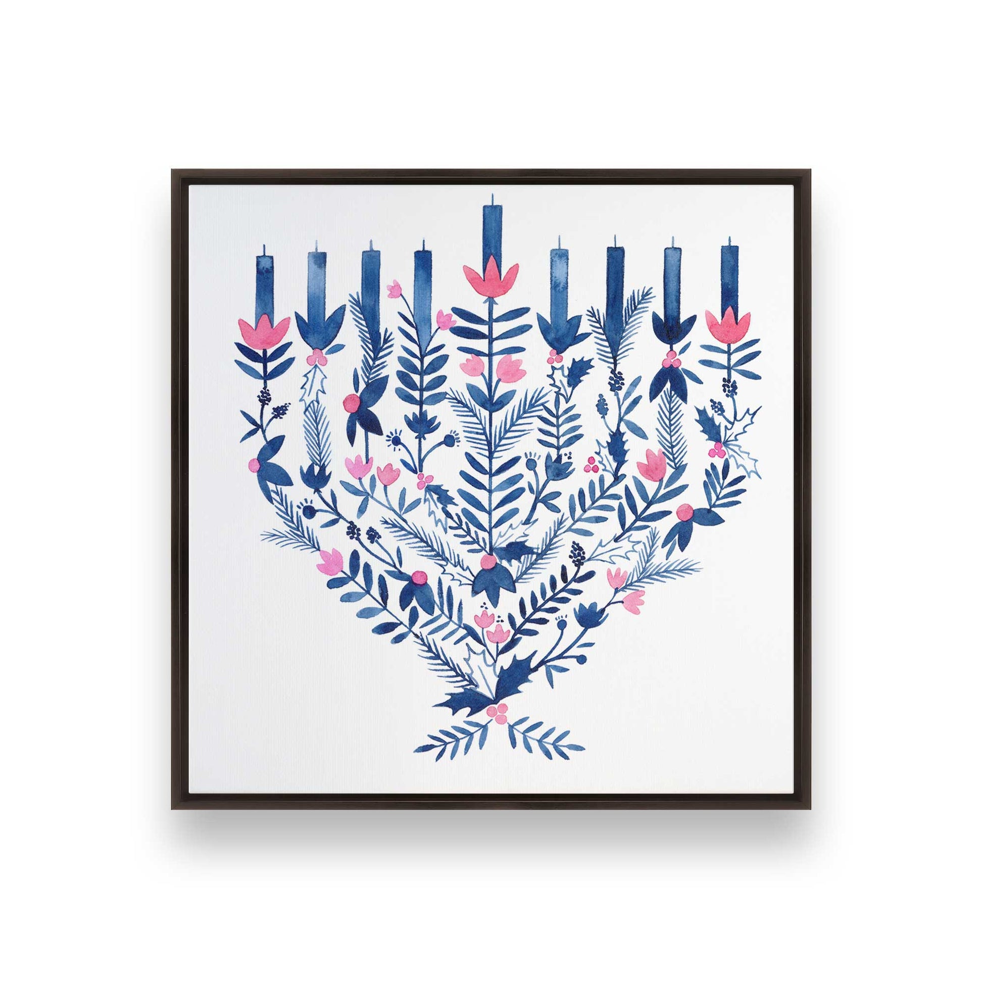 [Color:Espresso], Picture of art in an Espresso frame