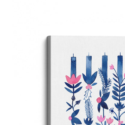 [Color:Stretched Canvas], Picture of the corner of the art