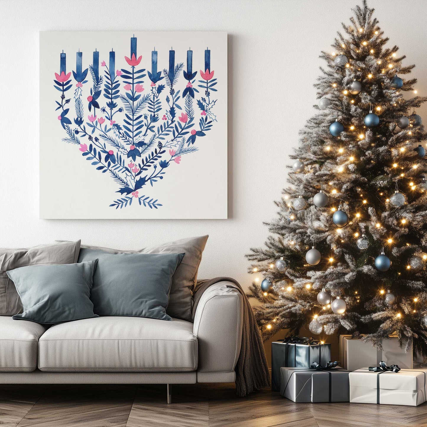 Picture of art in a room