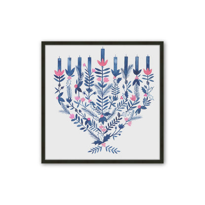 [Color:Satin Black], Picture of art in a Satin Black frame