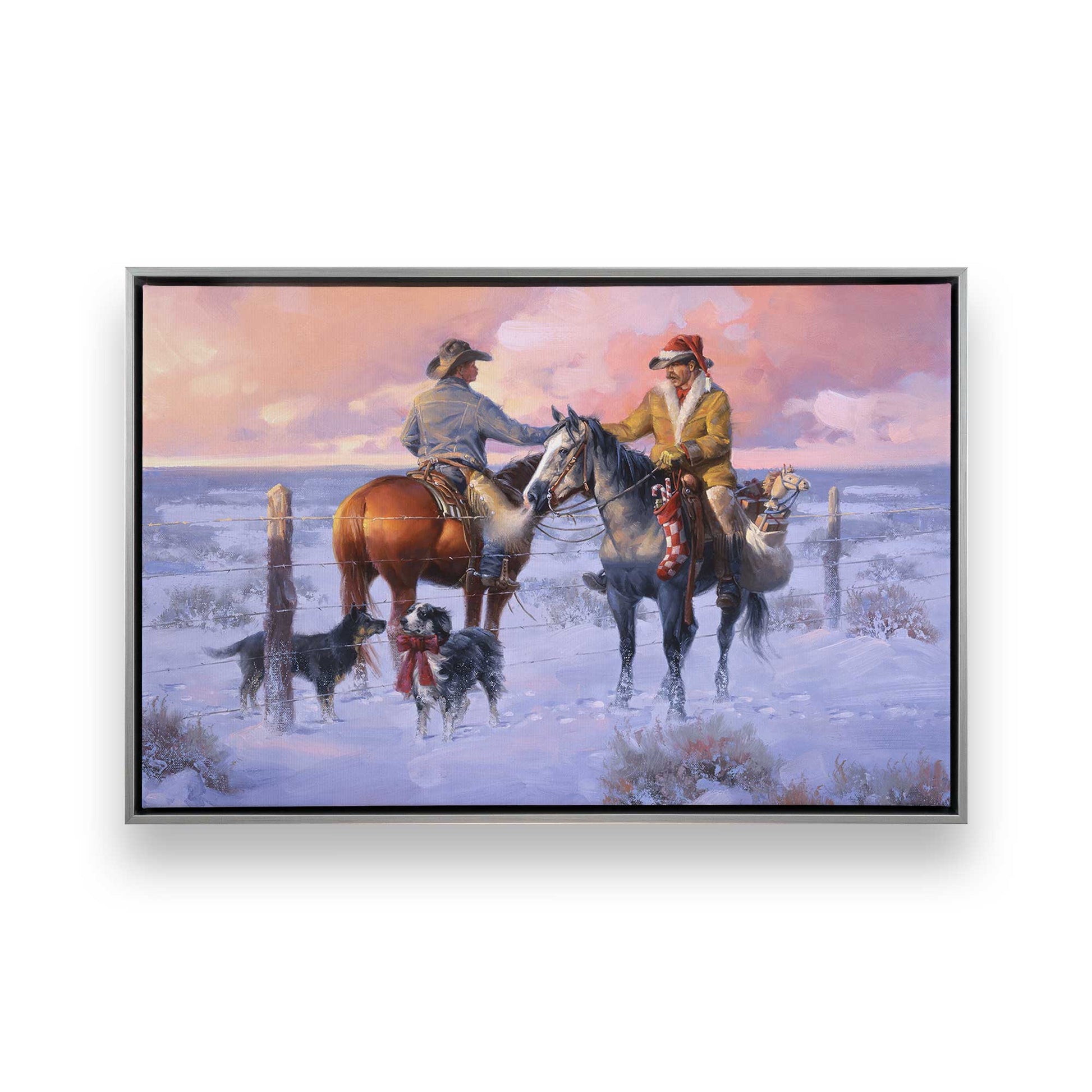 [Color:Polished Chrome], Picture of art in a Polished Chrome frame