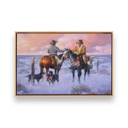 [Color:American Maple], Picture of art in a American Maple frame