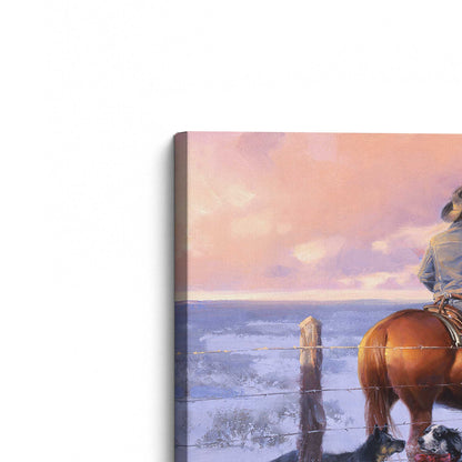 [Color:Stretched Canvas], Picture of the corner of the art