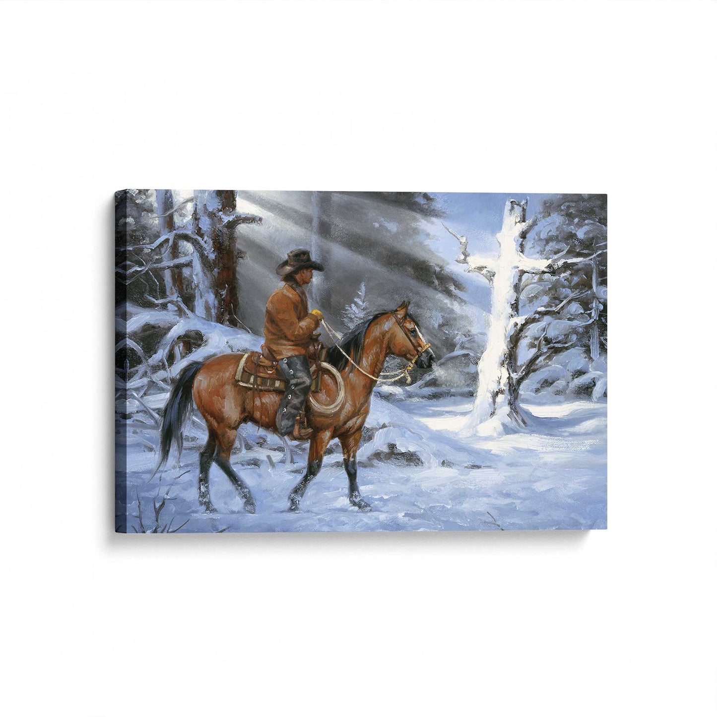 [Color:Stretched Canvas], Picture of art at an angle