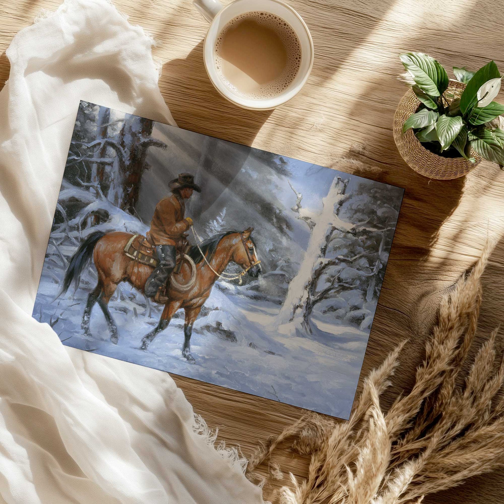 [Color:Rolled Print], Picture of close up of art