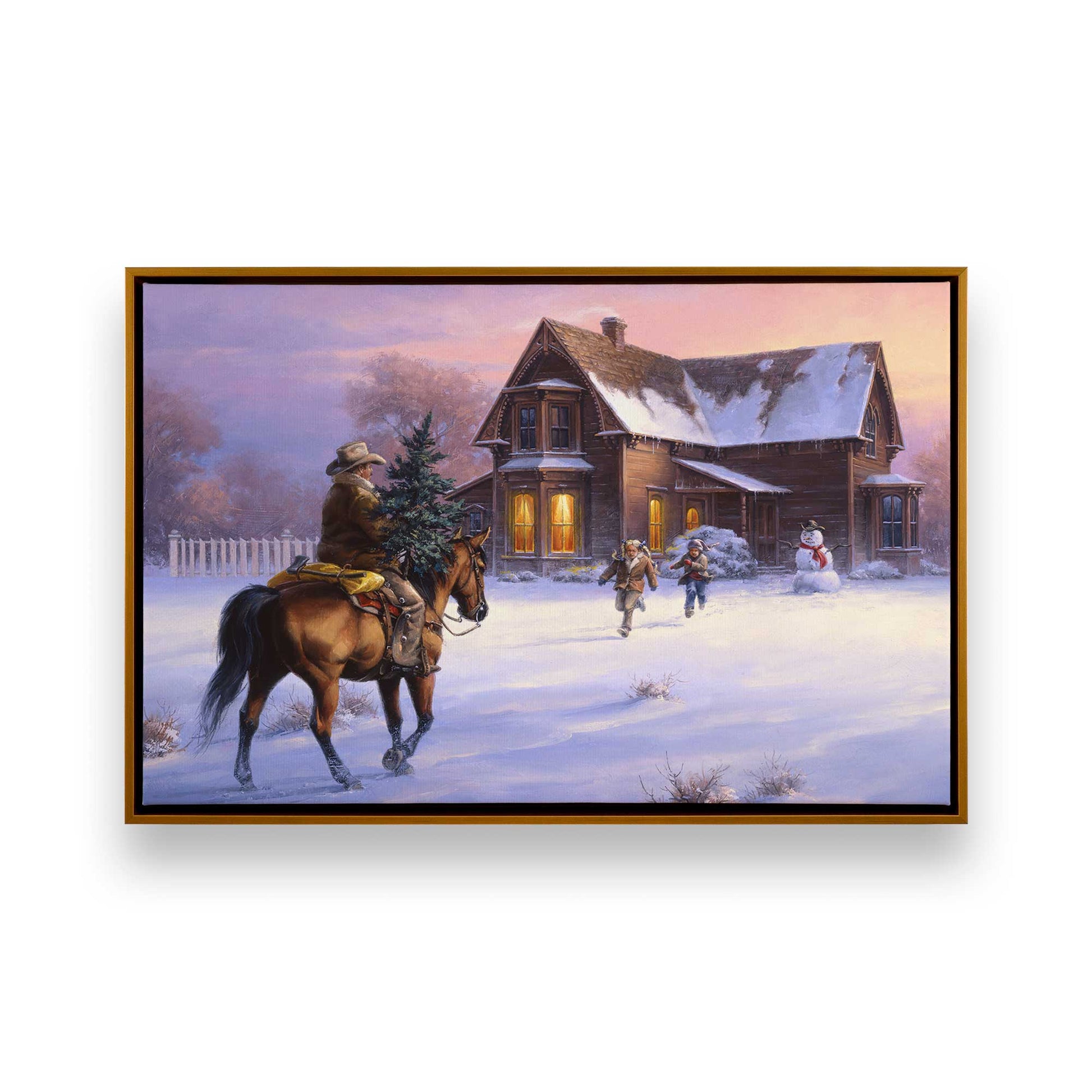 [Color:Polished Gold], Picture of art in a Polished Gold frame