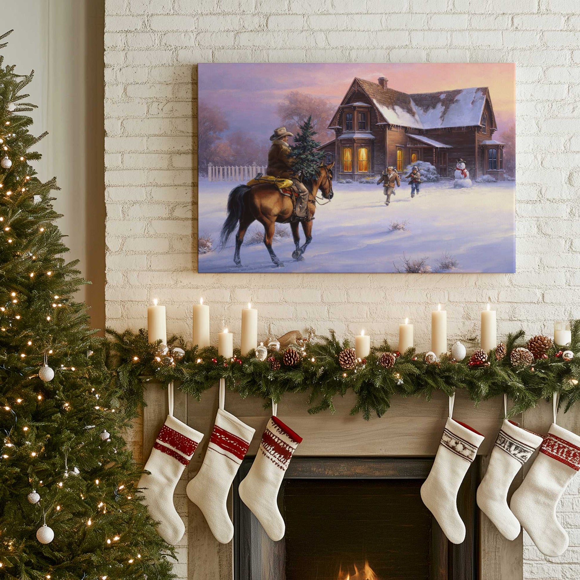 Picture of art in a room