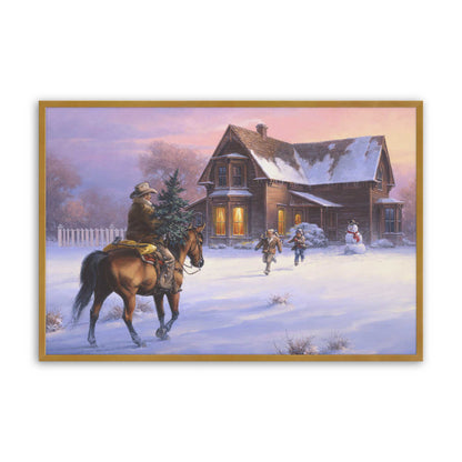[Color:Polished Gold], Picture of art in a Polished Gold frame