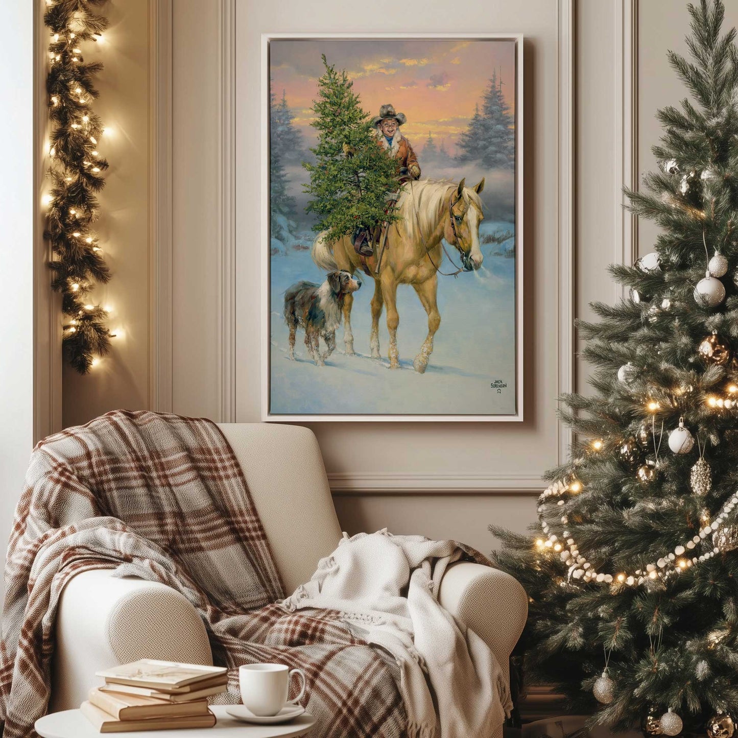 [LIFESTYLE],[SPECIAL],  Picture of art in a roo